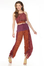 Load image into Gallery viewer, Celestial Patchwork Drawstring Pants

