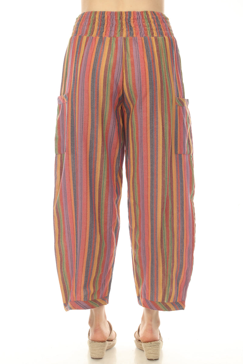 Festival Stripe Harem Pants