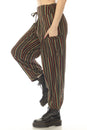 Load image into Gallery viewer, Rasta Stripe Harem Pants
