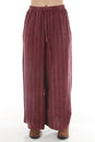 Load image into Gallery viewer, Stonewashed Waffle Wide Leg Pants
