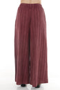 Load image into Gallery viewer, Stonewashed Waffle Wide Leg Pants
