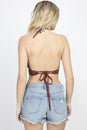 Load image into Gallery viewer, Bandana Print Halter Top
