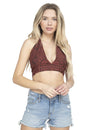 Load image into Gallery viewer, Bandana Print Halter Top
