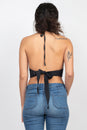 Load image into Gallery viewer, Celestial Embroidery Halter Top
