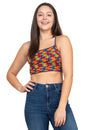 Load image into Gallery viewer, Space Tie-dye Crochet Halter Top
