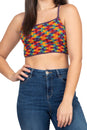 Load image into Gallery viewer, Space Tie-dye Crochet Halter Top
