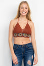 Load image into Gallery viewer, Flower Crochet Top
