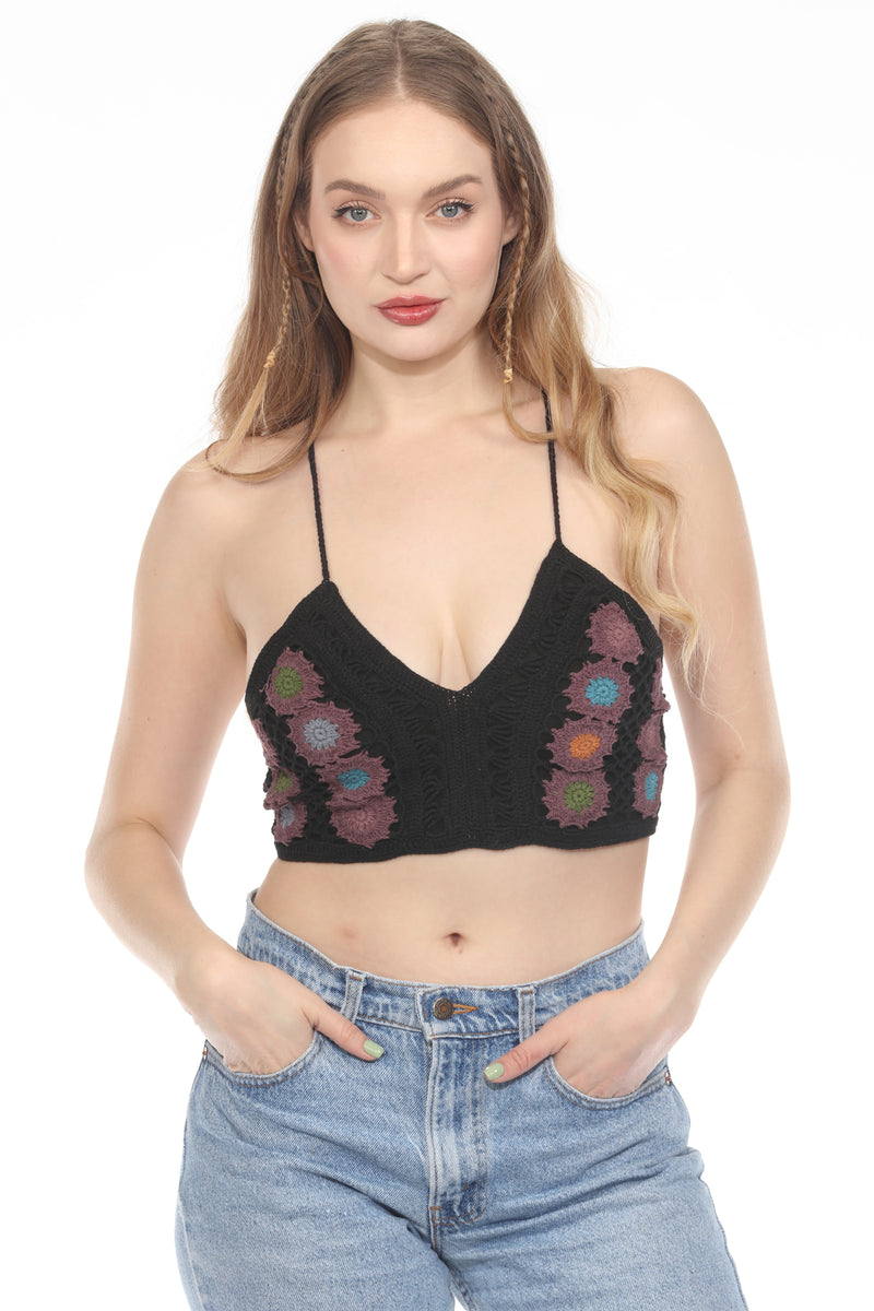 Mandala Mosaic Halter Top