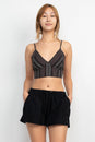 Load image into Gallery viewer, Striped Bustier Crop Top
