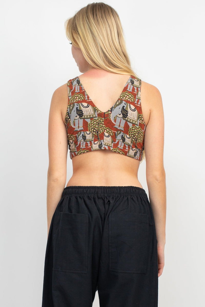 Elephant Hi Neck Yoga Top