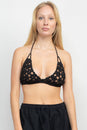 Load image into Gallery viewer, Daisy Crochet Halter Top
