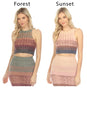 Load image into Gallery viewer, Gradient Knit Racerback Crop Top
