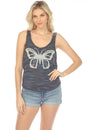 Load image into Gallery viewer, Butterfly Kint Tanktop
