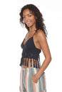 Load image into Gallery viewer, Mandala Fringe Crochet Top
