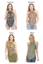 Load image into Gallery viewer, Fringe Paisley Halter Top
