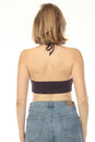 Load image into Gallery viewer, Corset Laced Knit Halter Top
