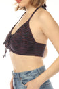 Load image into Gallery viewer, Corset Laced Knit Halter Top
