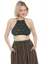 Load image into Gallery viewer, Flower Power Halter Top

