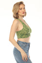 Load image into Gallery viewer, Wild Mushroom Ruched Bra Top
