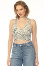 Load image into Gallery viewer, Wild Mushroom Ruched Bra Top

