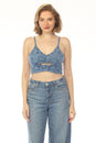 Load image into Gallery viewer, Zodiac Ruched Yoga Top
