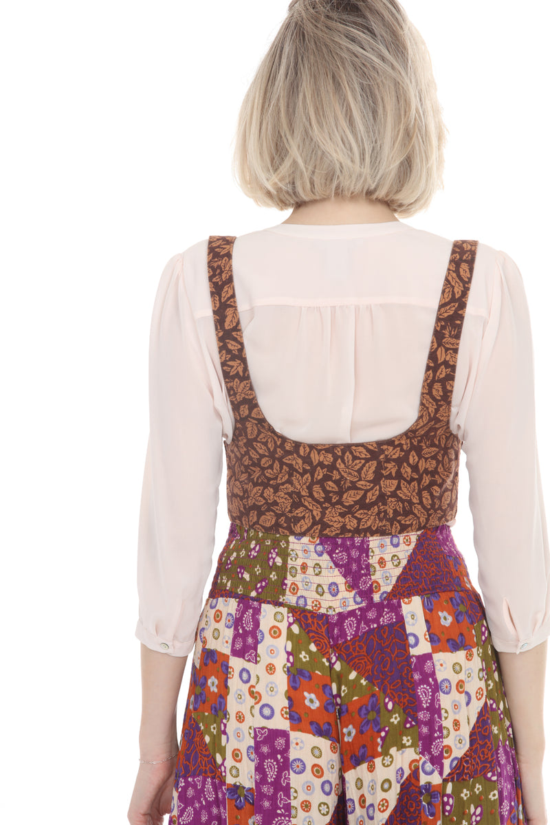 Fairy Leaves Corset Vest