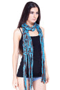 Load image into Gallery viewer, Women&#39;s Loose knit boho chic knitted scarf
