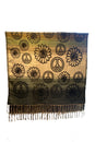 Load image into Gallery viewer, Sunflower Peace Shawl
