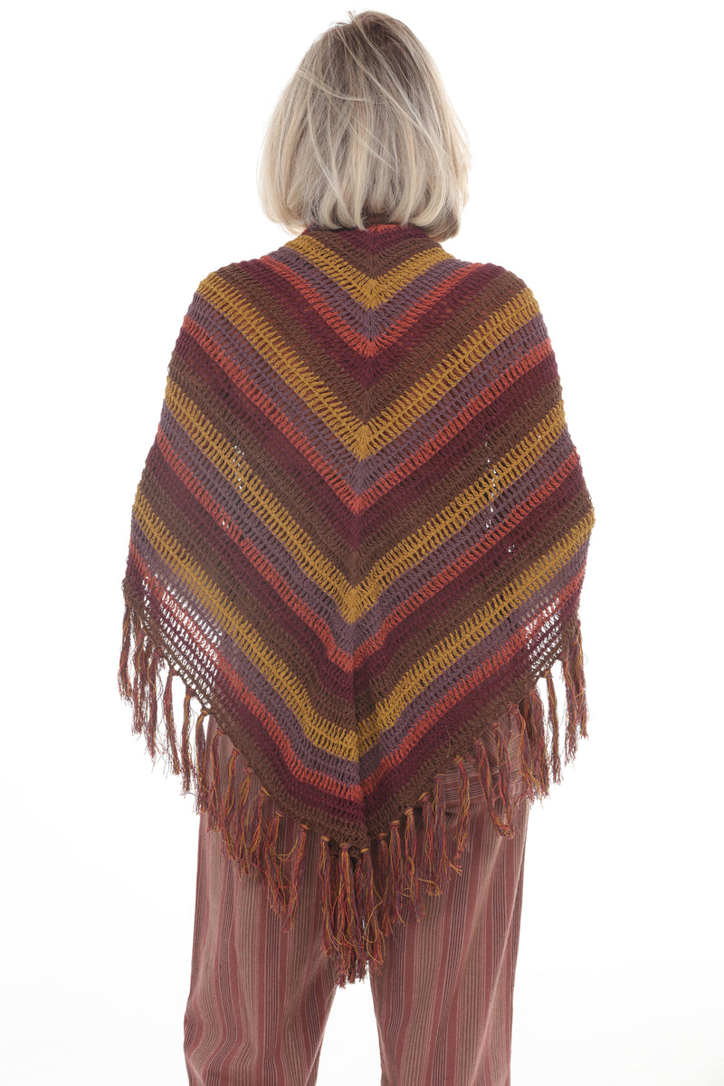 Cali Cotton Crochet Shawl Scarf