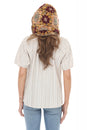 Load image into Gallery viewer, Granny Sq Crochet Hooded Scarf
