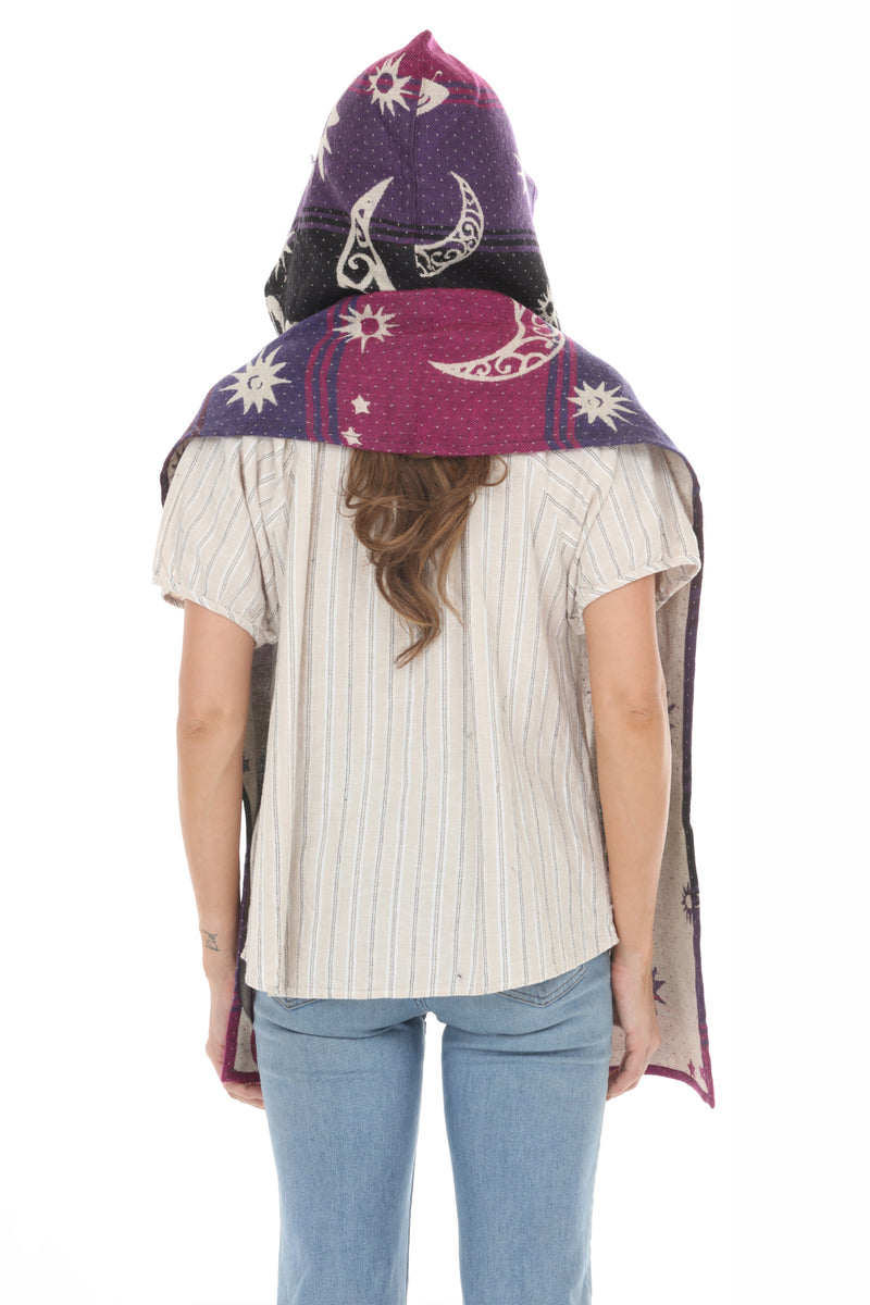 Cozy Butterfily Hooded Scarf