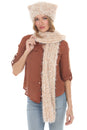 Load image into Gallery viewer, Soft Kitty Hooded Scarf
