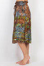 Load image into Gallery viewer, Batik Tree Of Life Midi Skirt
