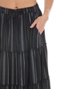 Load image into Gallery viewer, Stripe Tiered Maxi Skirt
