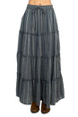 Load image into Gallery viewer, Stripe Tiered Maxi Skirt

