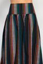 Load image into Gallery viewer, Striped A Line Midi Skirt
