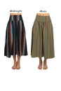 Load image into Gallery viewer, Striped A Line Midi Skirt
