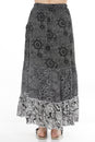 Load image into Gallery viewer, Tiered Lace Print Maxi Skirt

