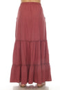 Load image into Gallery viewer, Homespun Tiered Maxi Skirt
