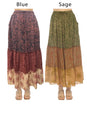 Load image into Gallery viewer, Cactus Garden Tiered Maxi Skirt
