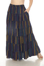 Load image into Gallery viewer, Stipe Ultra Maxi Skirt
