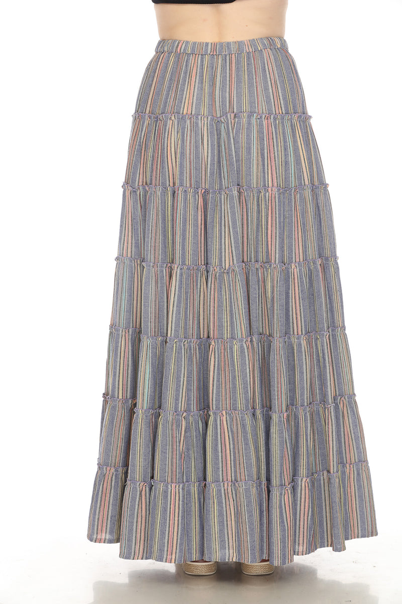 Stipe Ultra Maxi Skirt