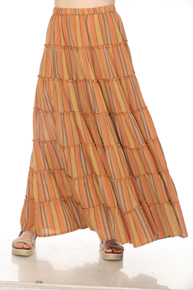 Stipe Ultra Maxi Skirt