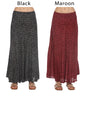 Load image into Gallery viewer, Moroccan Tile Bias Maxi Skirt
