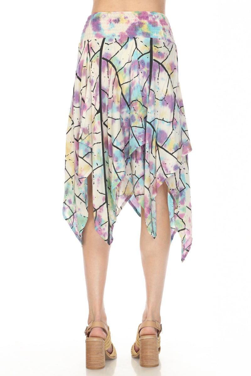 Tiedye Leaf Fairy Skirt