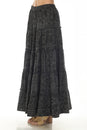 Load image into Gallery viewer, Bandana Tiered Maxi Skirt
