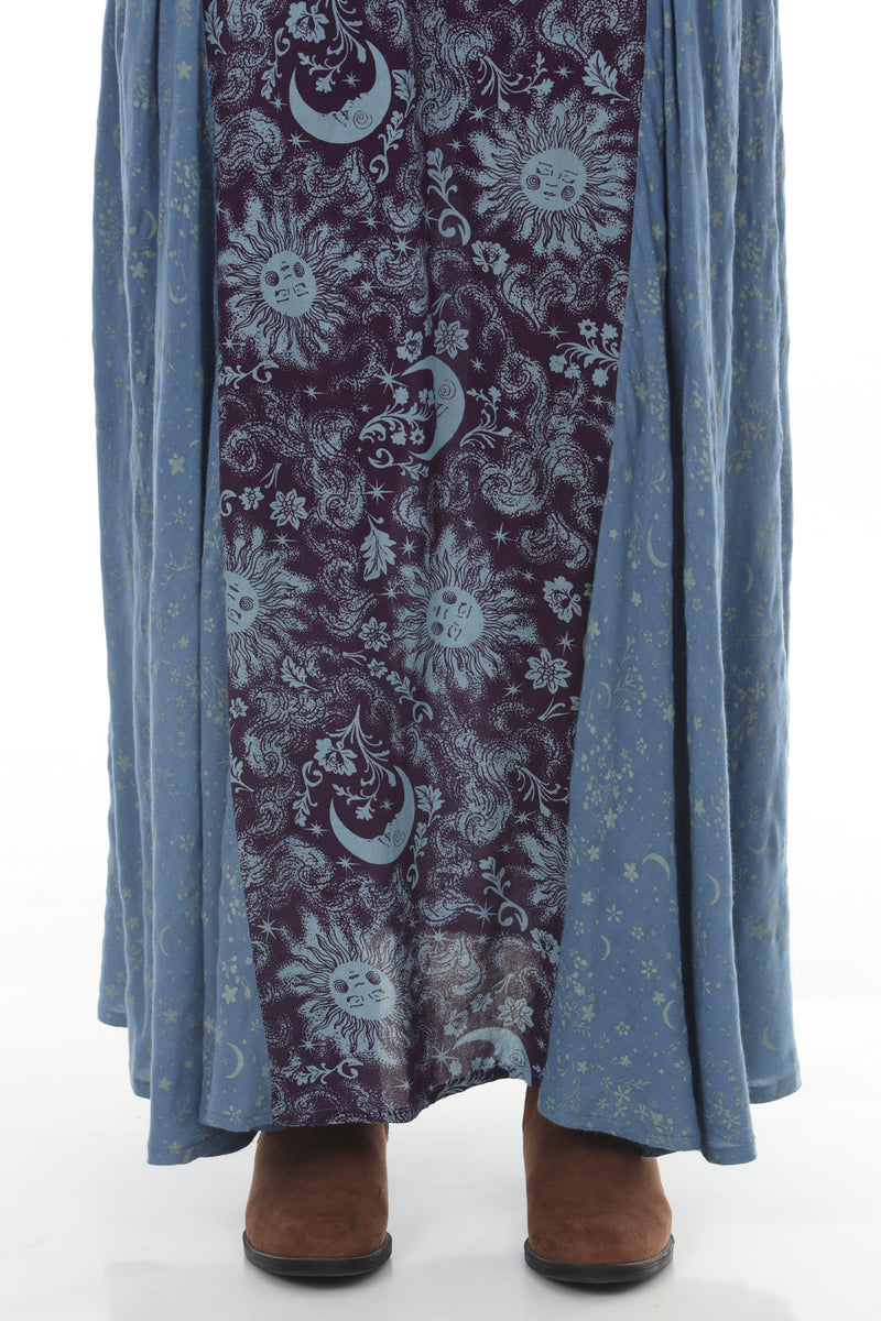 Romantick Celestial Flowy Maxi Skirt