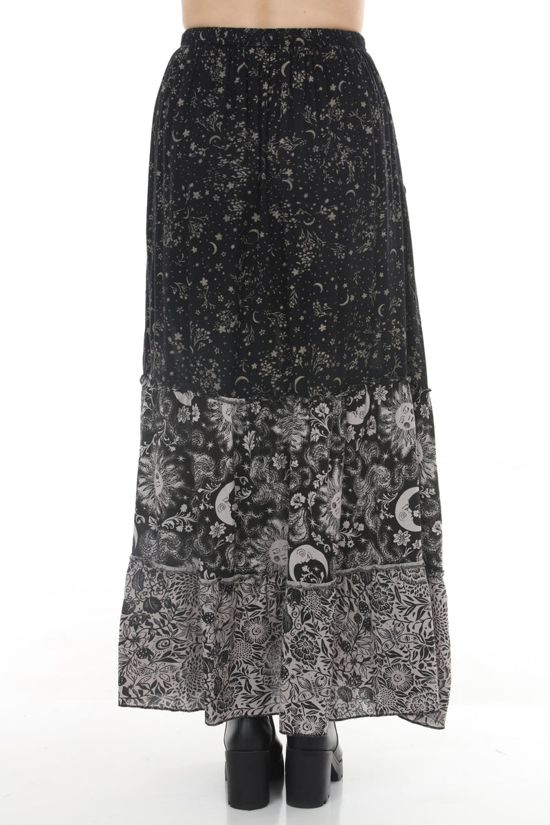 Romantick Celestial Tiered Skirt