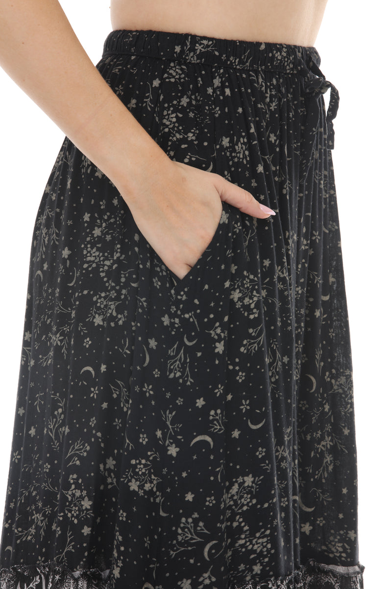 Romantick Celestial Tiered Skirt