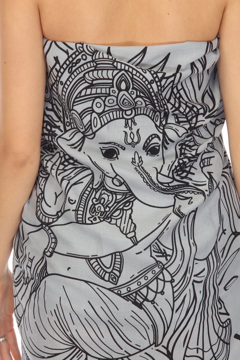 Ganesha Garden Multiway Beach Wrap Sarong